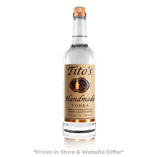 Línea de visión Guerrero identificación Tito's Handmade Vodka — Harford Road Liquors