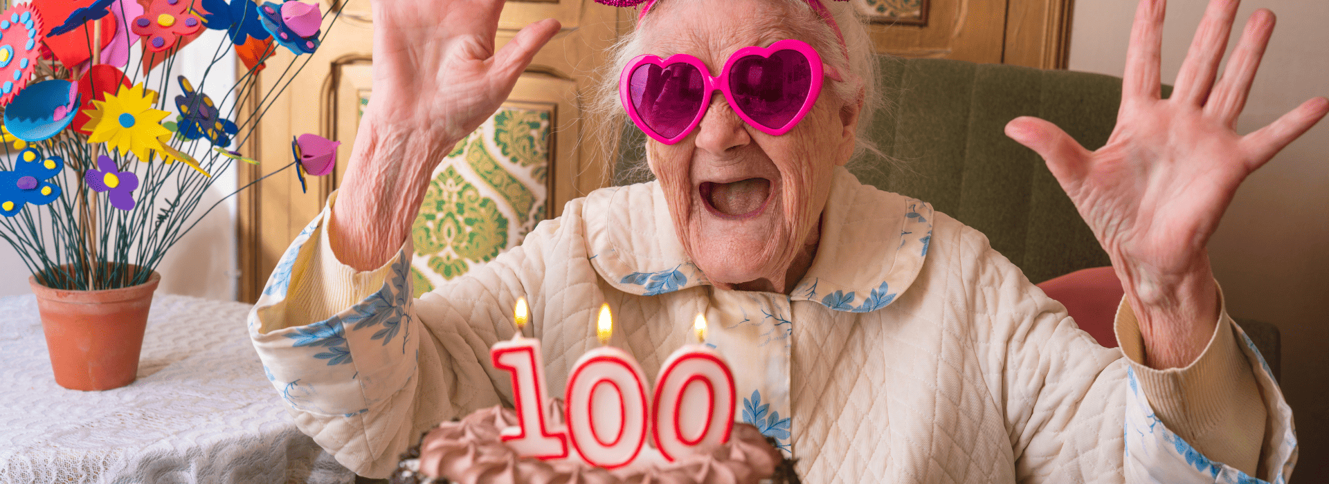 souhaiter un joyeux anniversaire 100ans