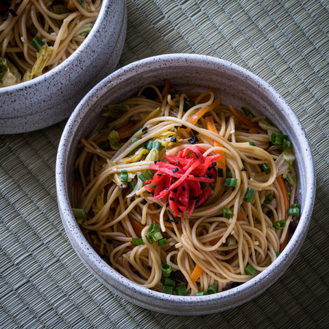 Yakisoba aux légumes