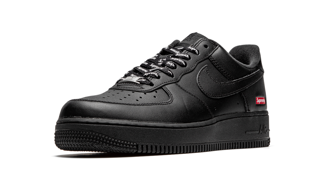 Supreme x Nike Air Force 1 Low "Black" | Zero's