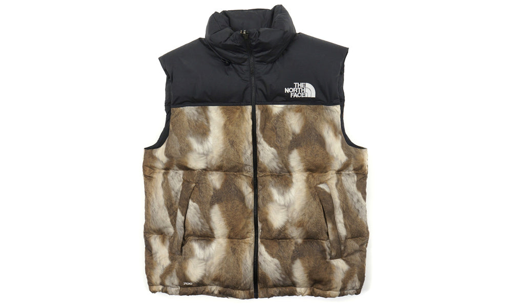 supreme north face fur