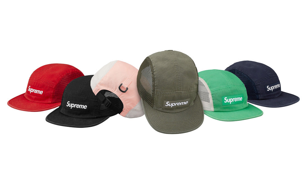 Supreme Mesh Side Panel Camp Cap | Zero's