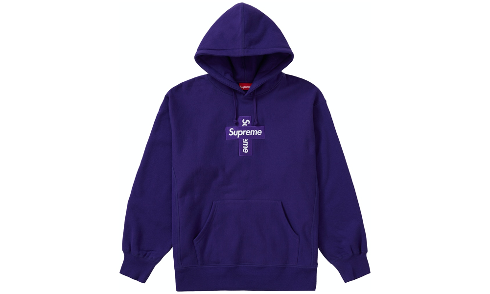 Supreme Cross Box Logo F/W 20 Purple