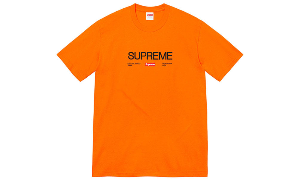 supreme est 1994 tee