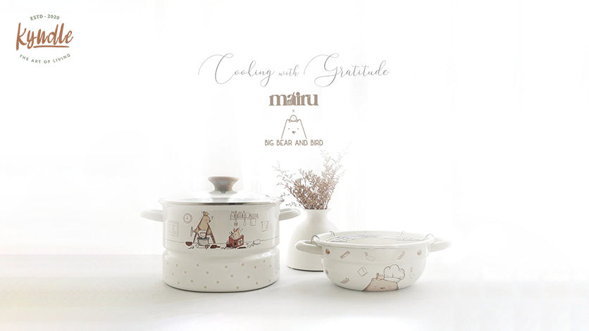 Aesthetic pleasing enamel cookware singapore