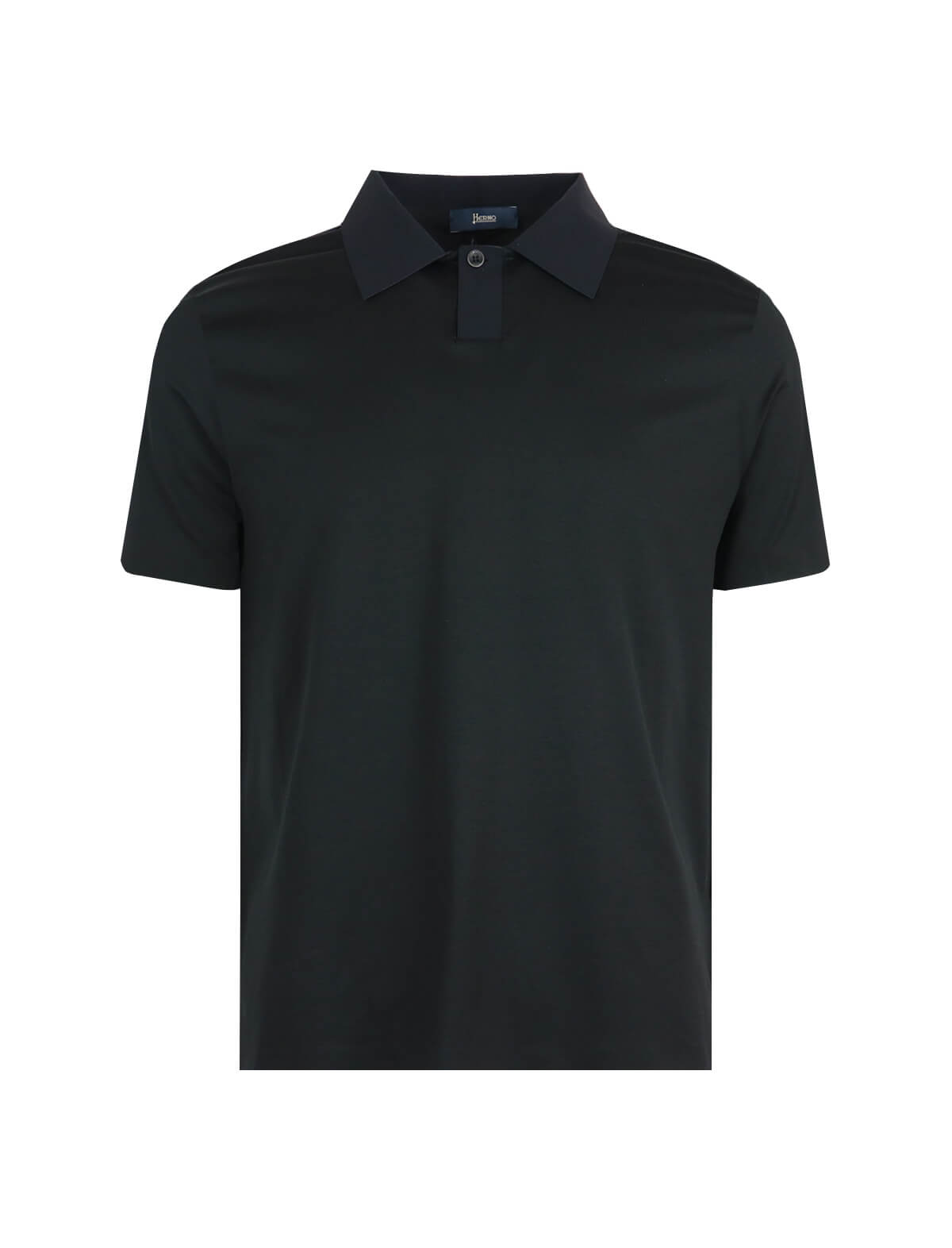 HERNO Superfine Cotton Stretch Polo Shirt | CLOSET Singapore