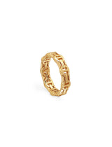 HOORSENBUHS Wall Dame Ring 18k Yellow Gold