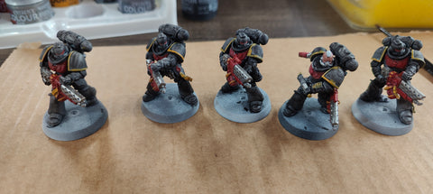 Infernus Marines, nearly complete.