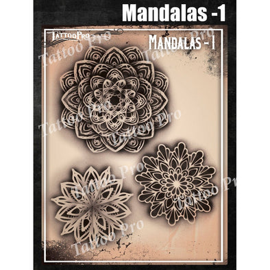 Mandalas 2 – Tattoo Pro Stencils
