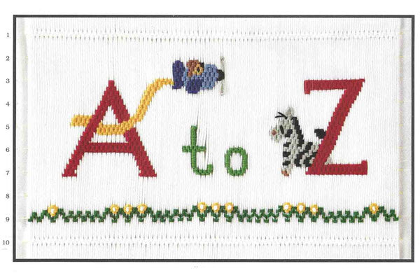 Little Memories From “A” to “Z” | Smocking Plate | Children's Corner Store