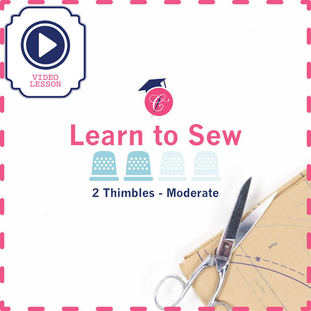 Learn to Sew: 4 Thimbles - Expert, Video Lesson