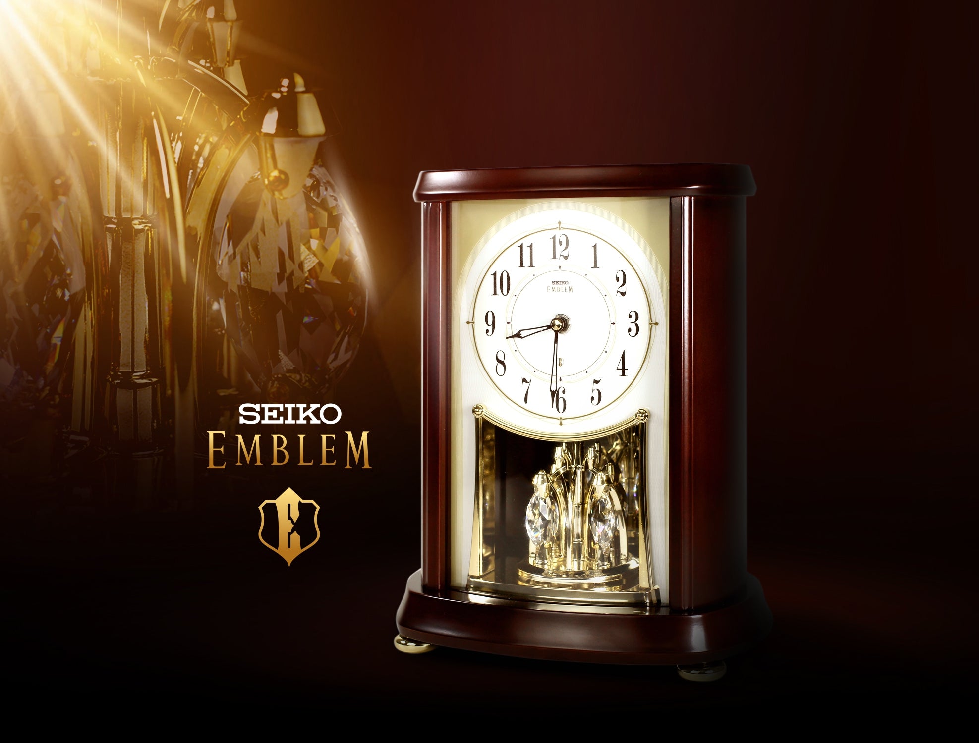 Emblem Clock – SEIKO CLOCKS INDIA