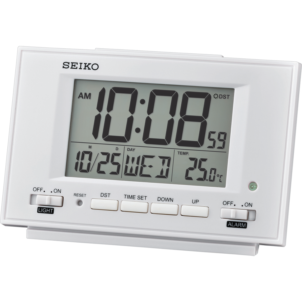 SEIKO ONLINE STORE QHL075W Digital Desk Clock – SEIKO CLOCKS INDIA