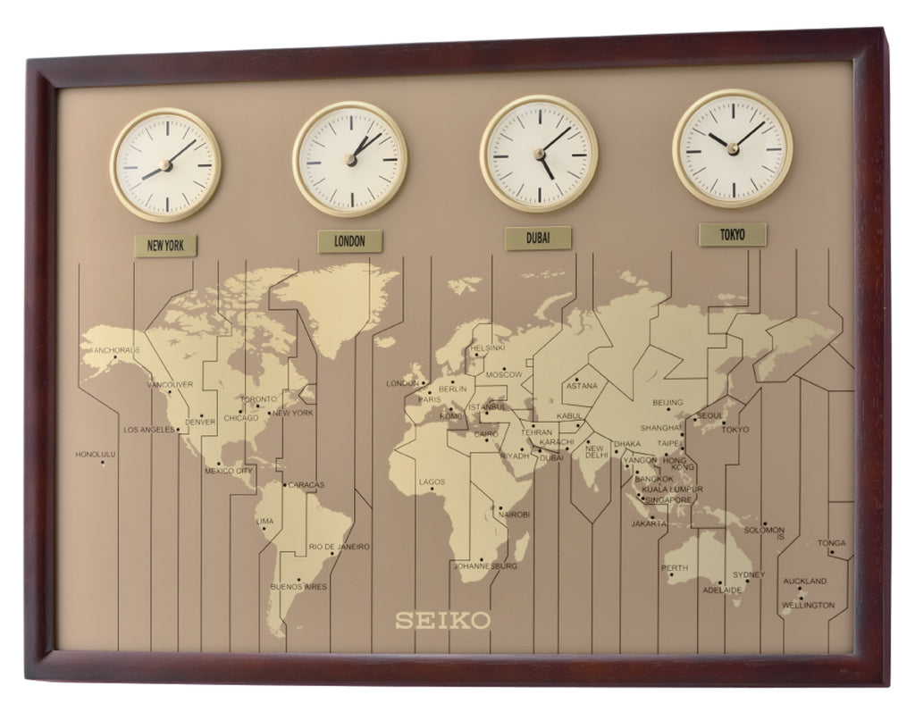 SEIKO ONLINE STORE QXA722B Multi-time clock – SEIKO CLOCKS INDIA