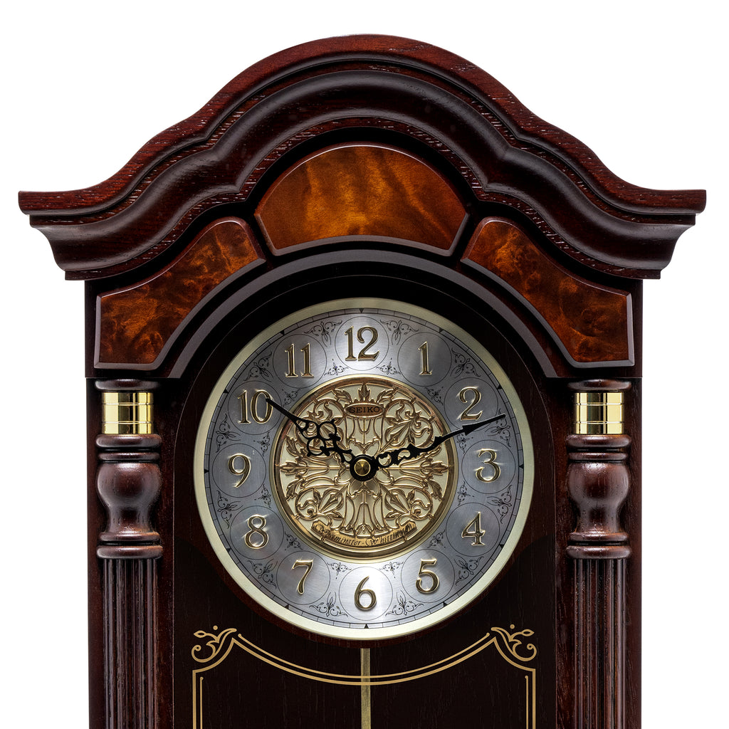 SEIKO ONLINE STORE QXH004B Alder Wood Pendulum Clock – SEIKO CLOCKS INDIA