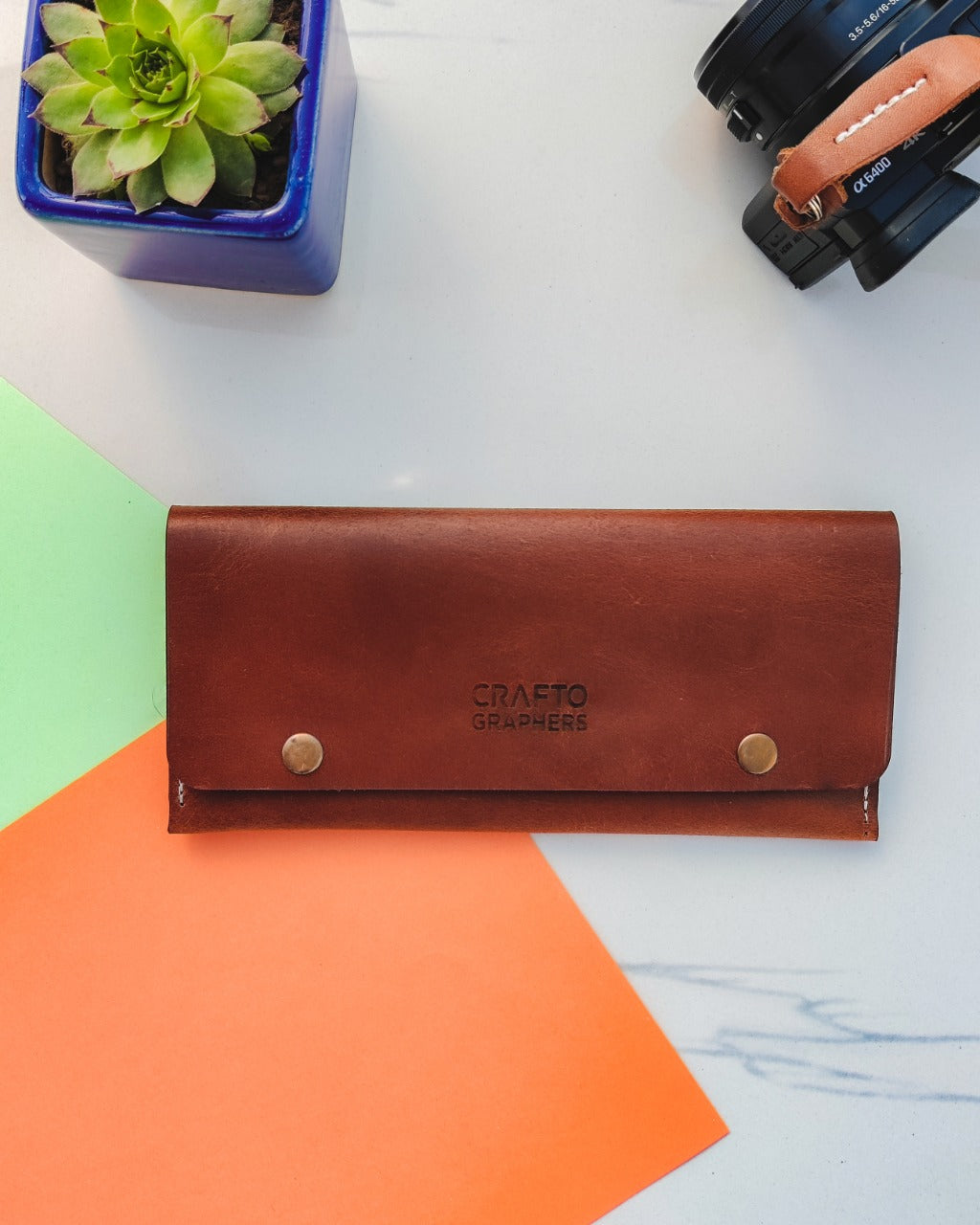 CARD WALLET GOLD ATLAS - Leather Card Holder – GRAFEA