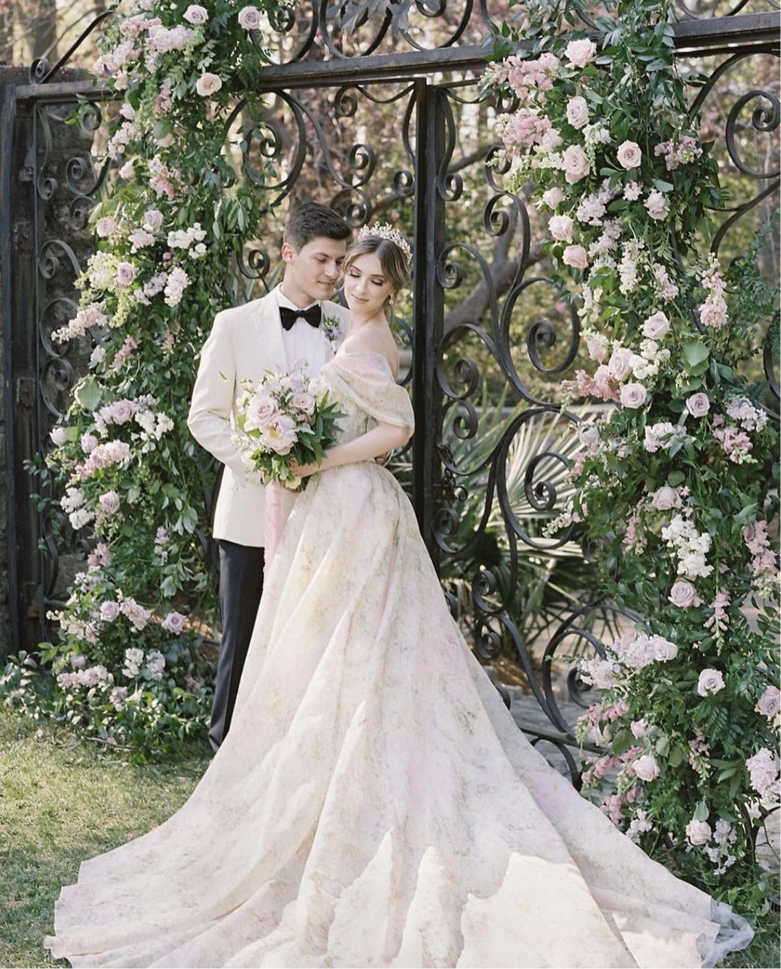 Gold Crown Bridal Crown Wedding Crown GENEVIEVE | EDEN LUXE Bridal