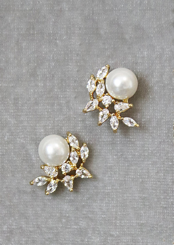 Pearl Cluster Earrings Bridal Sale Online  wwwpuzzlewoodnet 1696178531