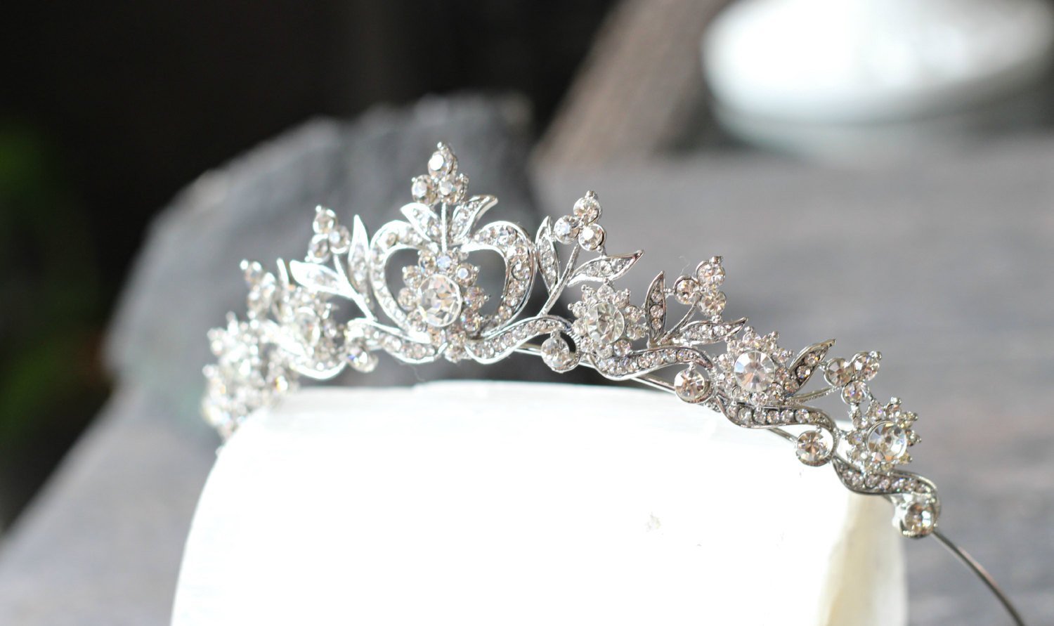 Crystal Wedding Tiara - DIANA Tiara | EDEN LUXE Bridal