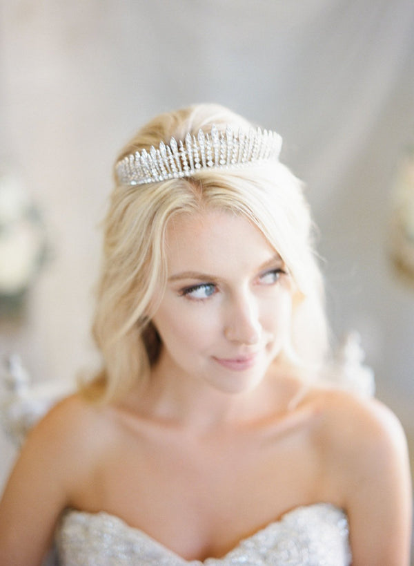 Bridal Tiara Wedding Headpiece Bridal Crown CLAIRE Tiara | EDEN