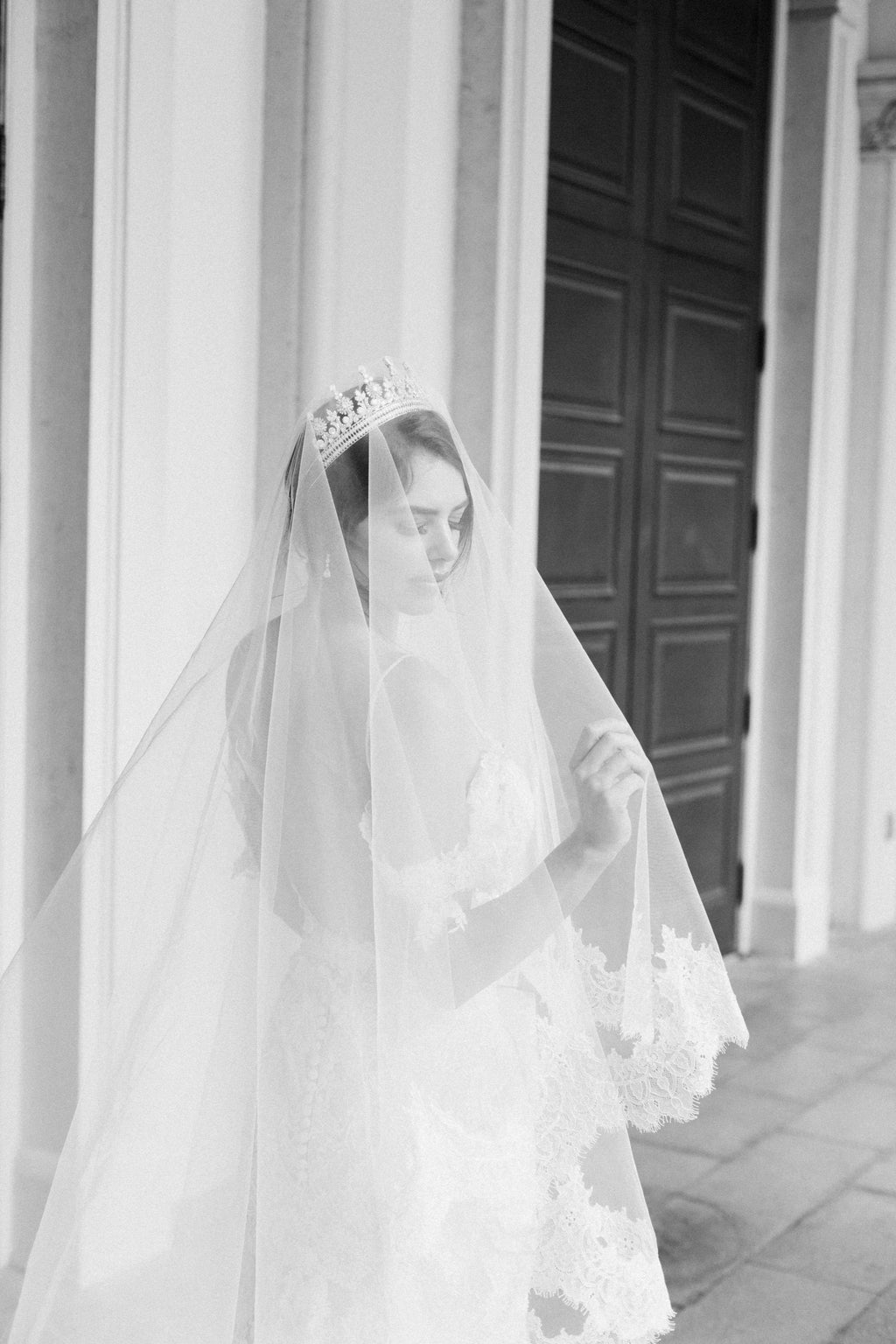 Veil Cathedral Wedding Veil Lace Cathedral Bridal Veil VALENTINA | EDEN ...