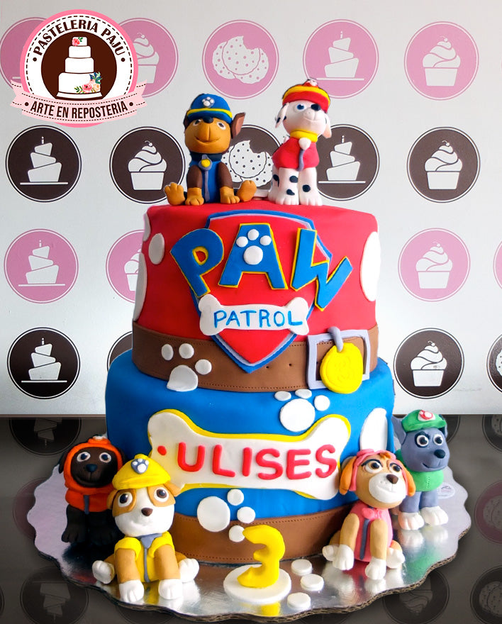 Pastel Paw Patrol – Pasteles Personalizados