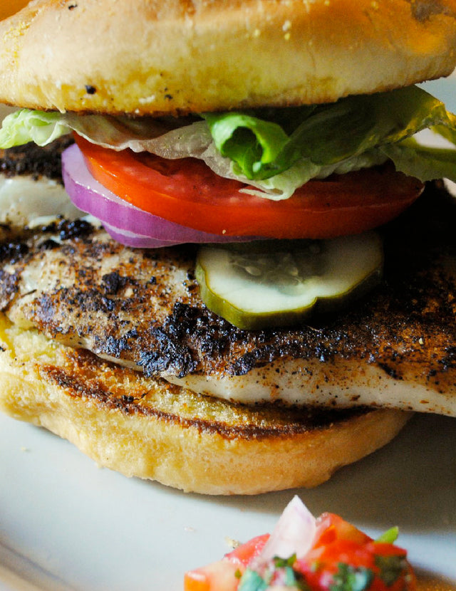 Blackened Grouper Sandwich with Remoulade - Recipe | Schultz's Gourmet ...