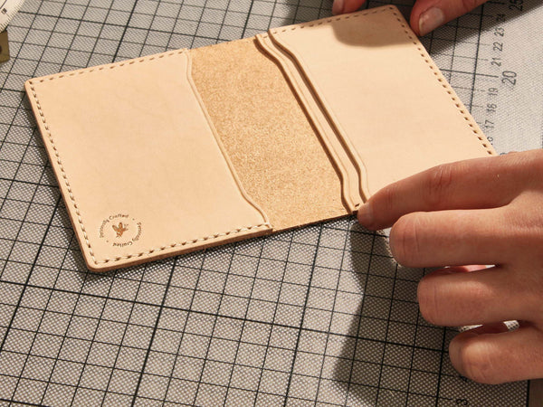 Epsom Leather Calvi Cardholder DIY Kit | DIY Wallet Kit - POPSEWING Pink