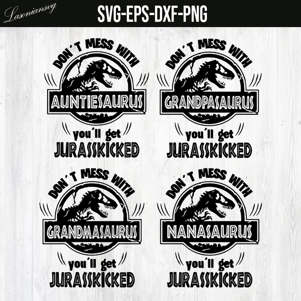 Download Jurasskicked Family Svg Mamasaurus Svg Daddysaurus Svg Jurasskicked Lasoniansvg