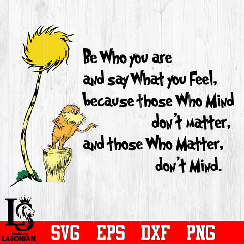 BE WHO YOU ARE DR SEUSS CAT IN THE HAT QUOTES Svg Dxf Eps Png file ...