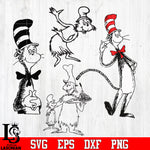 Bundle Dr Seuss, Dr. Seuss, Reading Festival, Dr Svg Dxf Eps Png file ...