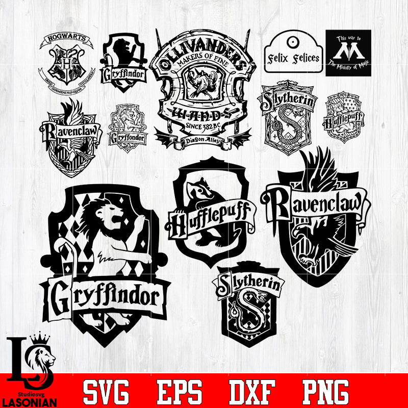 Free Free 205 Hogwarts House Crests Svg SVG PNG EPS DXF File