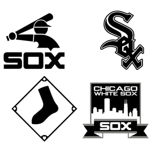 Download Chicago White Sox Mlb Baseball Set Design Svg Files Cricut Silhouett Lasoniansvg