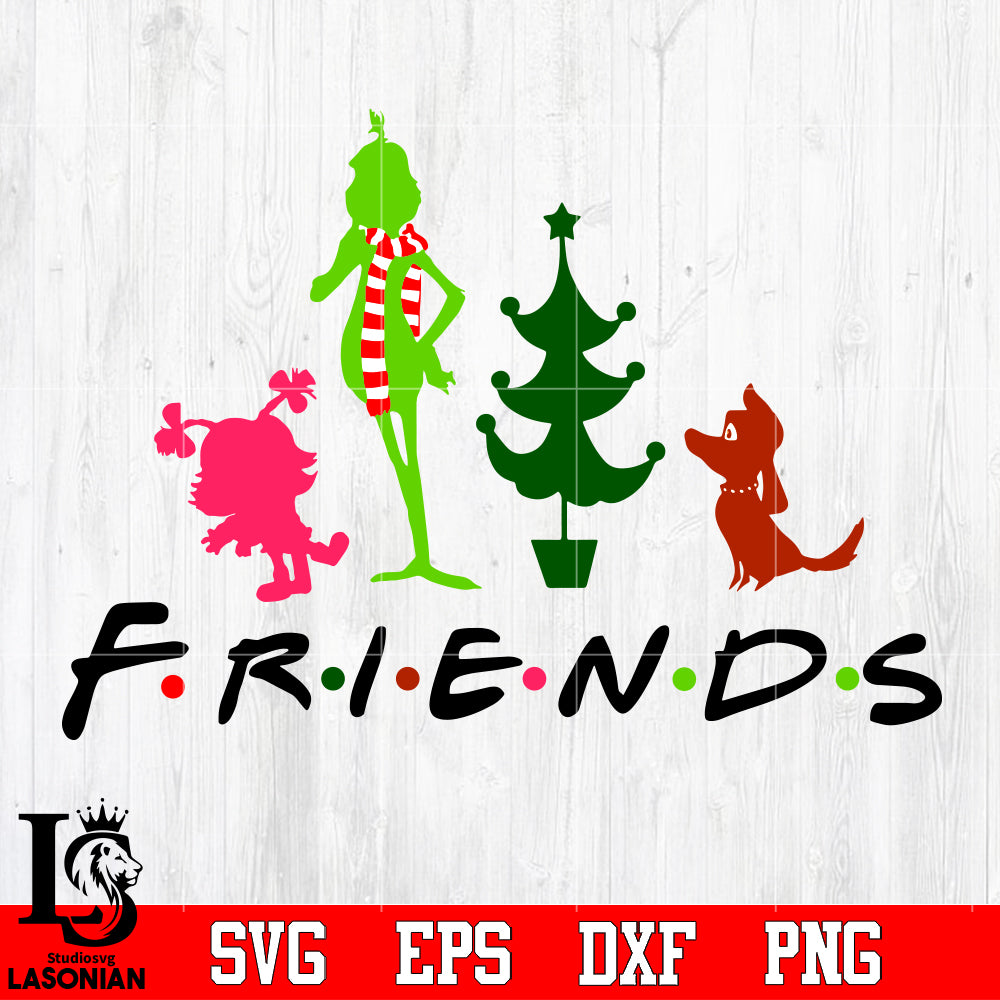 Download Christmas Friends Svg Christmas Movie Characters Svg Dxf Eps Png File Lasoniansvg