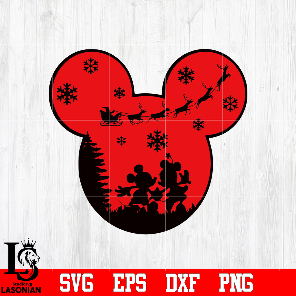 Disney Christmas SVG, Christmas svg eps dxf png file – lasoniansvg