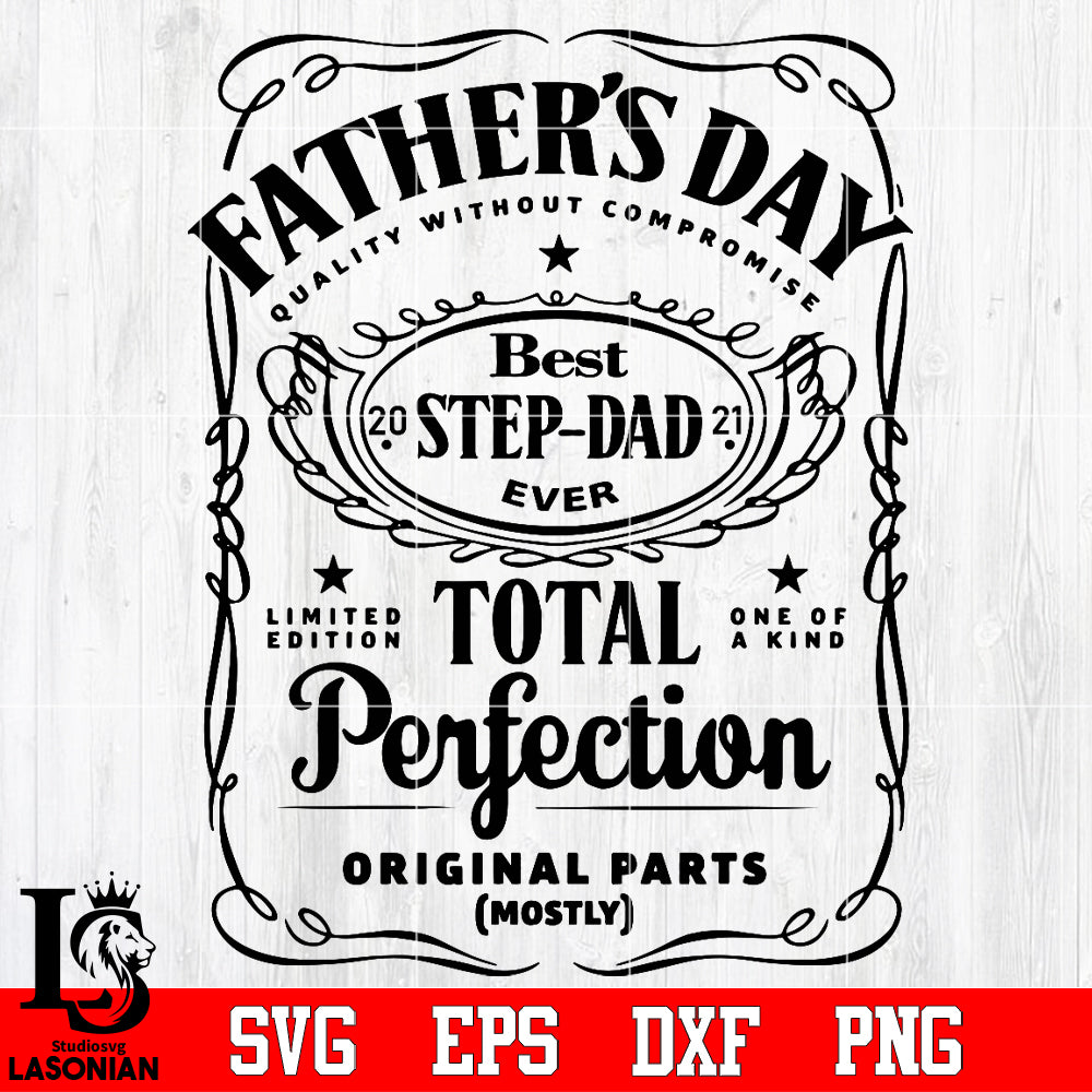 Download Father S Day Best Step Dad Svg Dxf Eps Png File Lasoniansvg