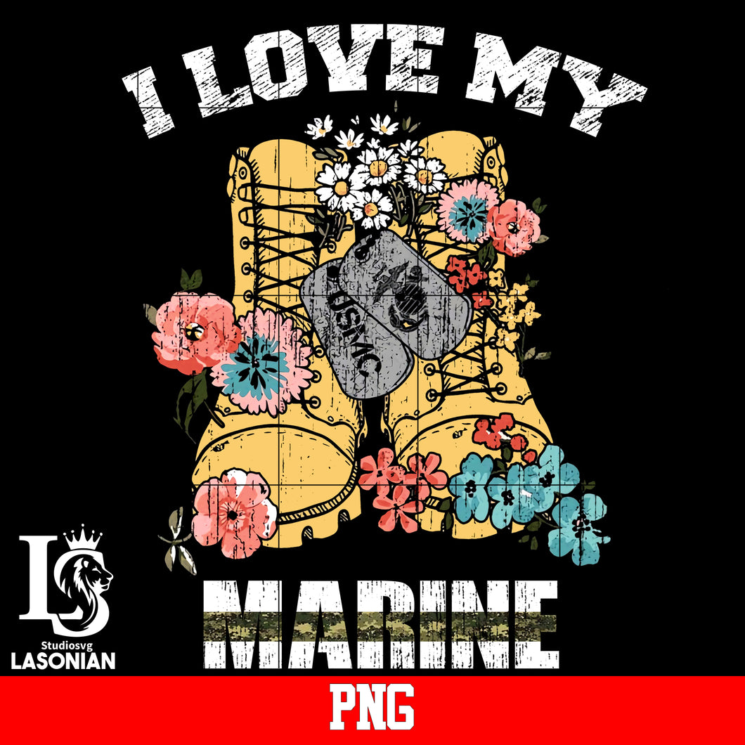 Free Free 120 Love My Marine Svg SVG PNG EPS DXF File