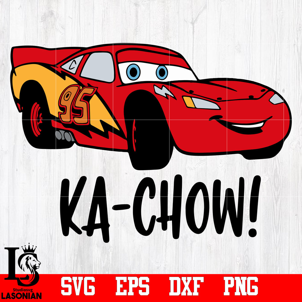 Download Ka Chow Cars Cars Clipart Lightning Mcqueen Svg Eps Dxf Png File Lasoniansvg