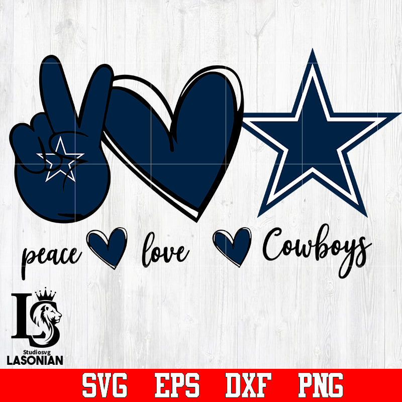 Download Peace Love Cowboys Svg Eps Dxf Png File Lasoniansvg