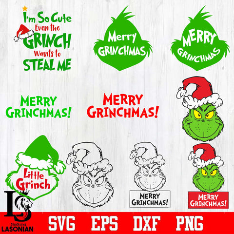grinch bundle 26 file svg dxf pdf png file – lasoniansvg
