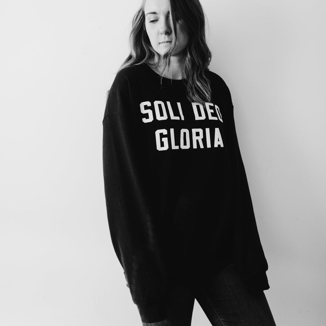 Unisex Soli Deo Gloria Sweatshirt (X-Large) — Deeply Rooted Magazine