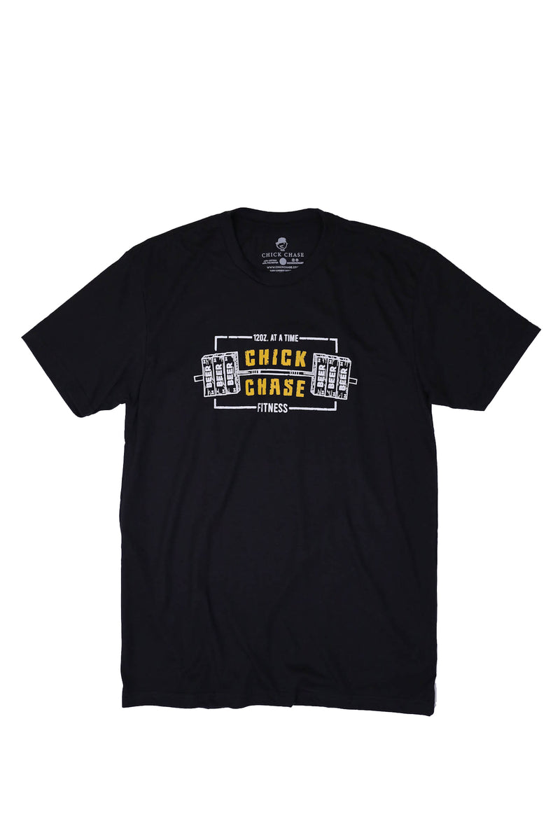 Chick Chase Fitness Tee [Solid Black]