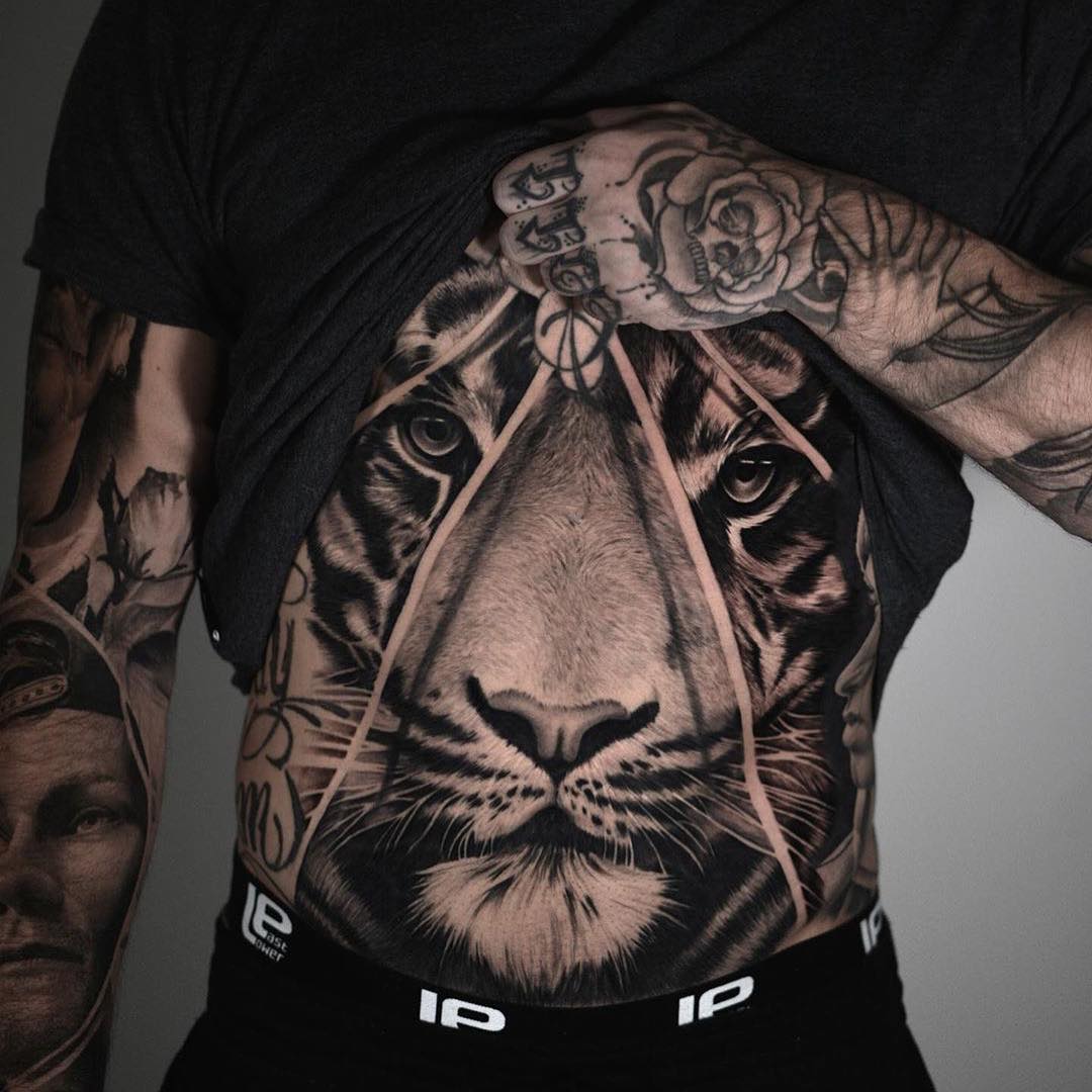 40 Fierce Tiger Tattoos Skingiants Clothing