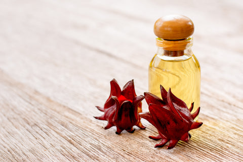 Dried hibiscus flowers