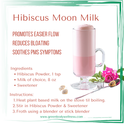 hibiscus moon milk recipes