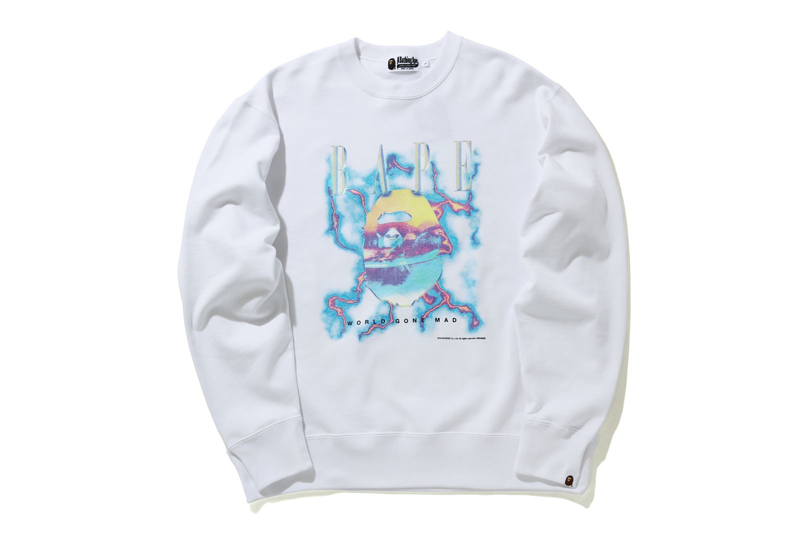 クリアランス セール A Bathing Ape Bape Storm Crewneck スウェット