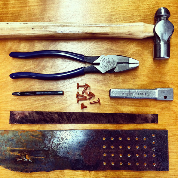 tools for copper riveting