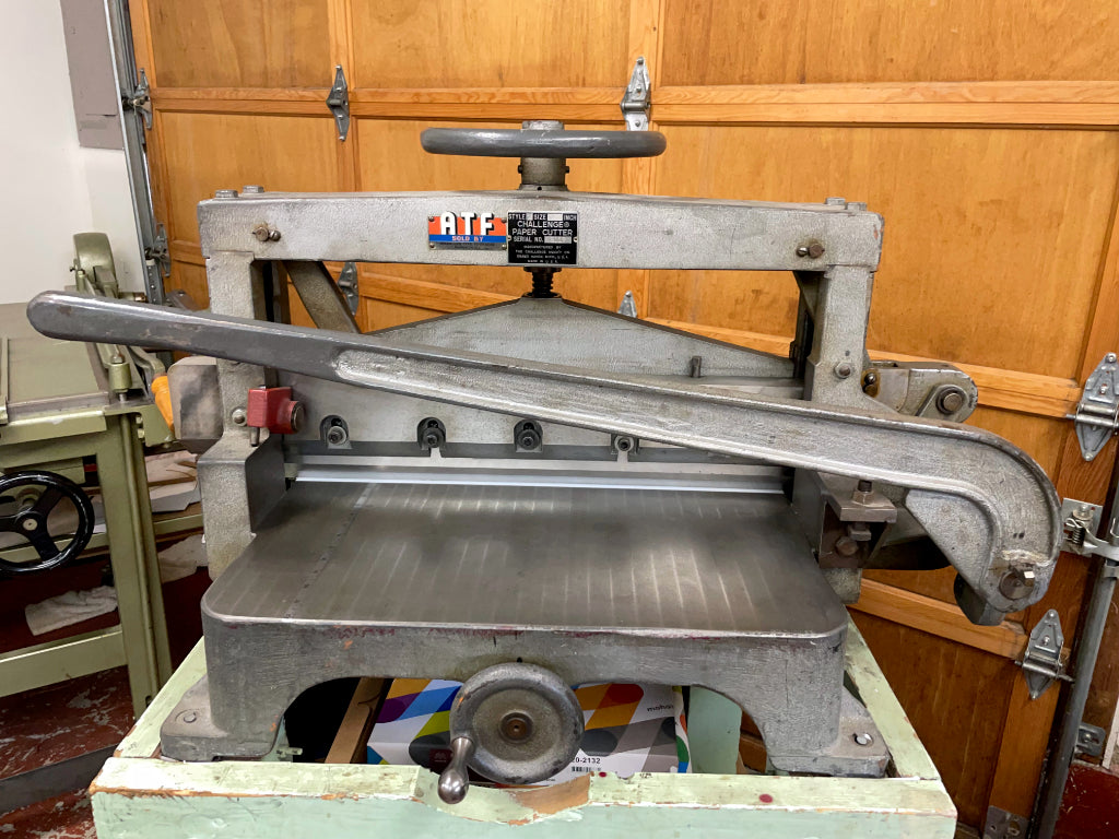 23" challenge guillotine paper cutter for sale