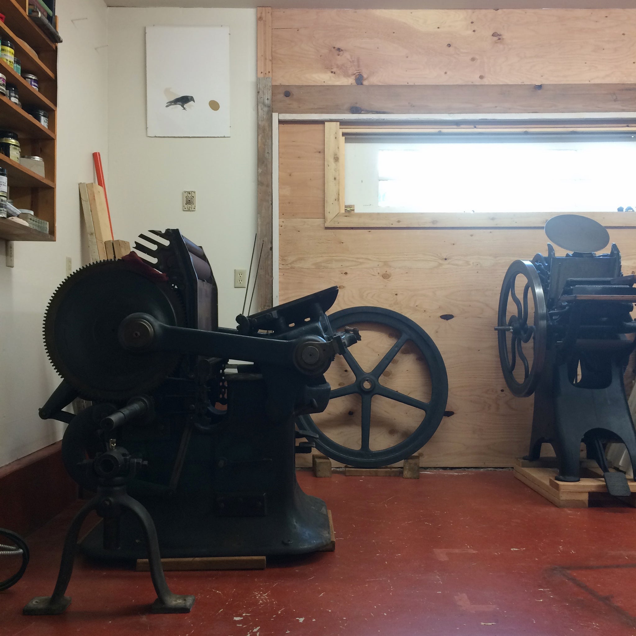 antique printing presses