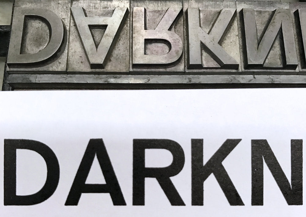 metal type and proof in venus "darkn"